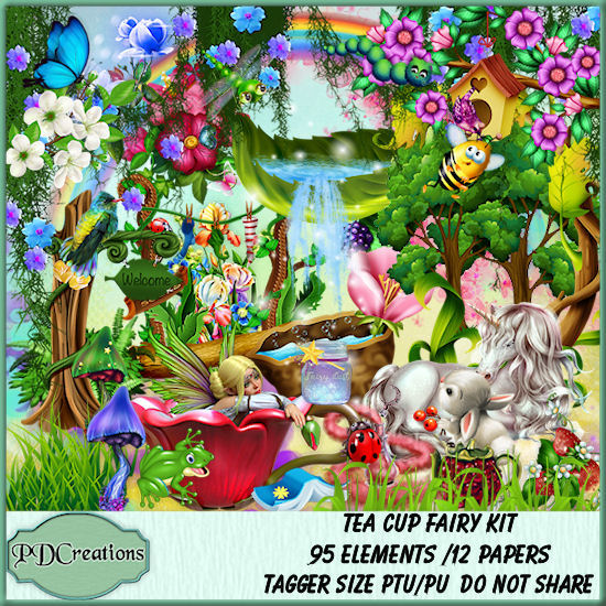 (image for) Tea Cup Fairy Kit