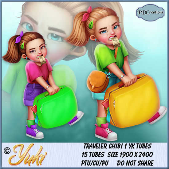 (image for) Traveler Chibi 1 YK Tubes