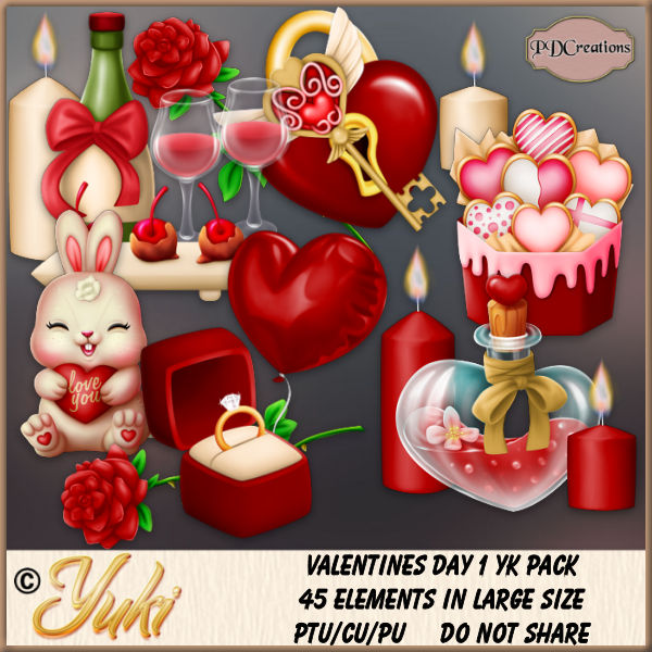 (image for) Valentines Day 1 YK Pack