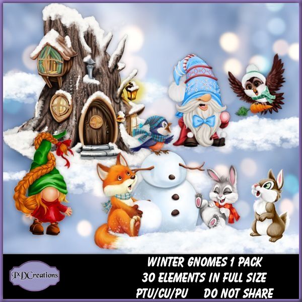 (image for) Winter Gnomes 1 Pack