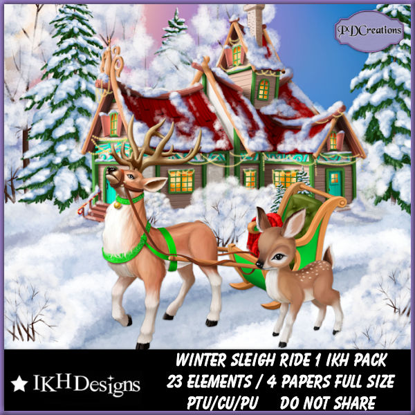 (image for) Winter Sleigh Ride 1 IKH Pack