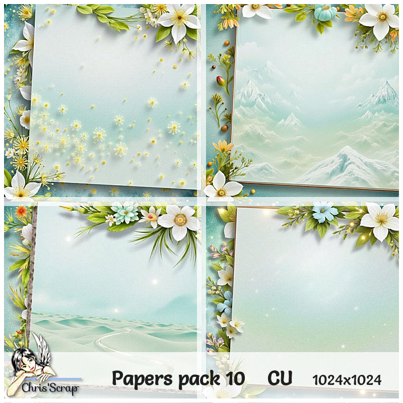 (image for) Chris - Papers pack 10