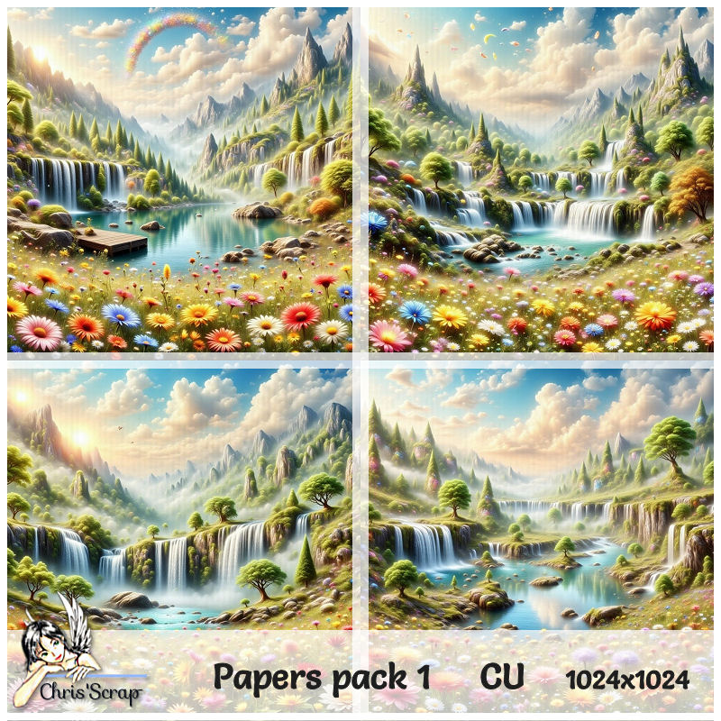 (image for) Chris - papers pack 1