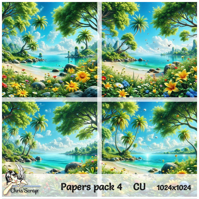 (image for) Chris - Papers pack 4