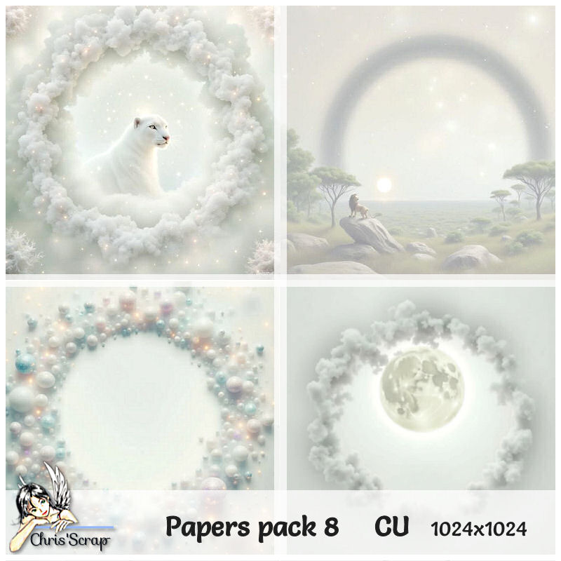 (image for) Chris - Papers pack 8