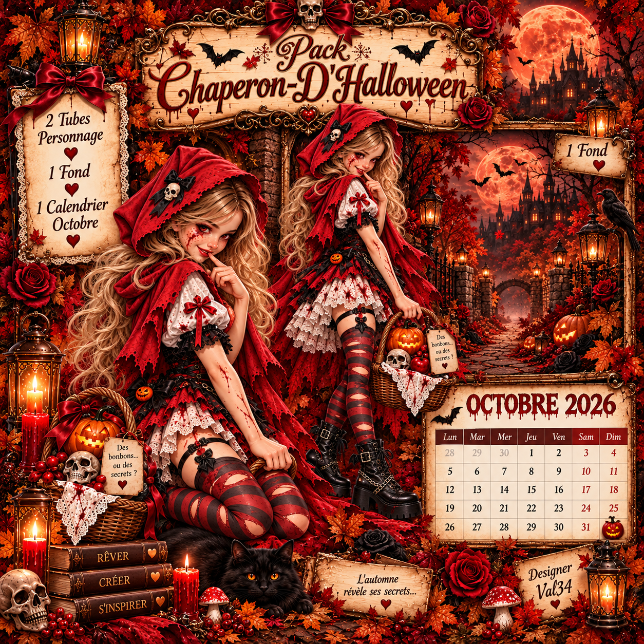 (image for) Designer-Val34-Chaperon-D'Halloween