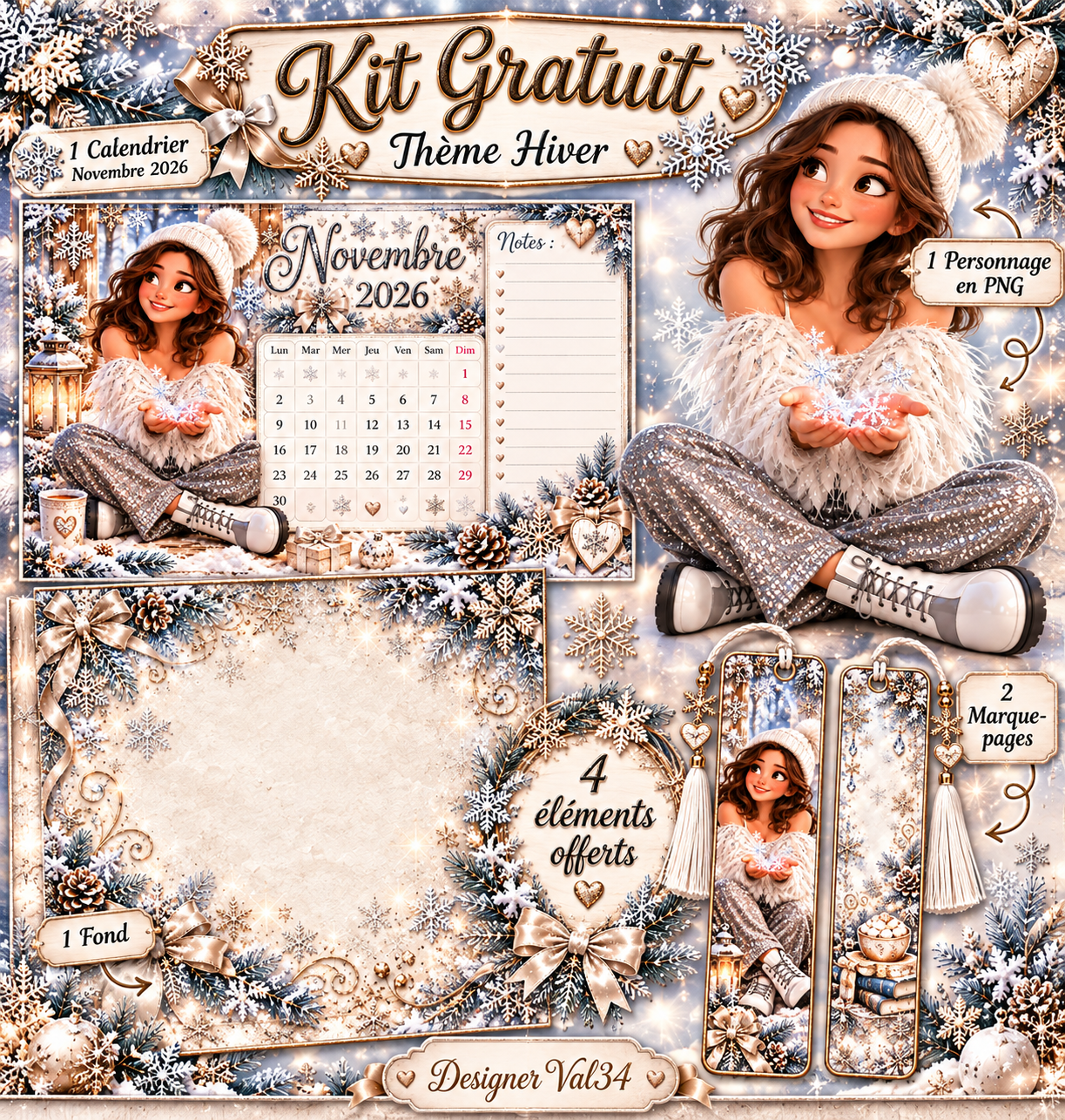 (image for) Eclats-De-Neige-DesignerVal34