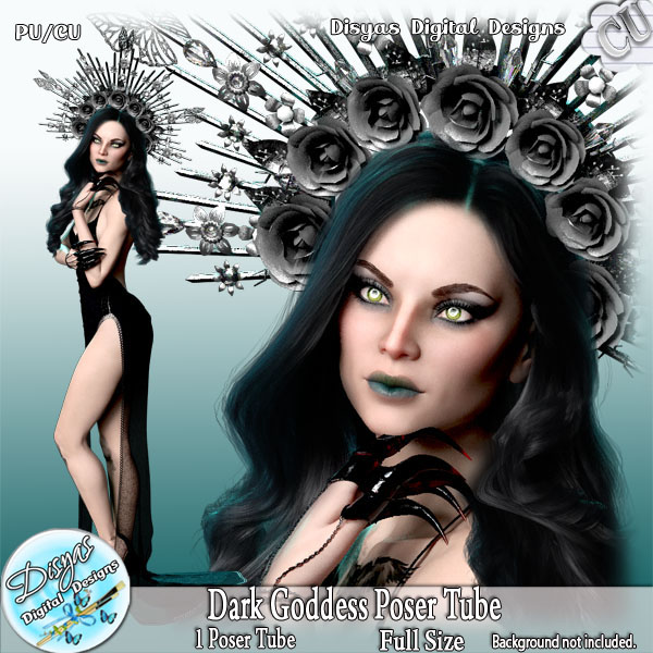 (image for) DARK GODDESS POSER TUBE CU - FS