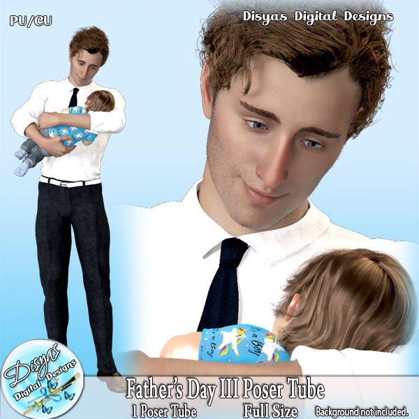 (image for) FATHER'S DAY III POSER TUBE CU - FS