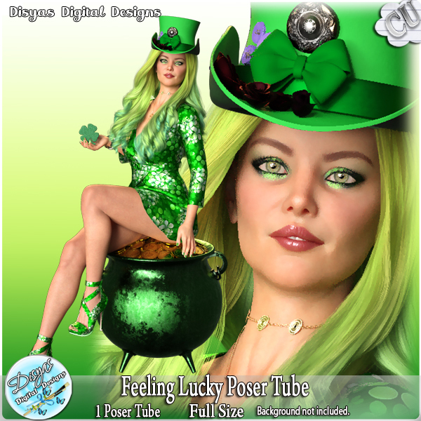 (image for) FEELING LUCKY POSER TUBE CU by Disyas
