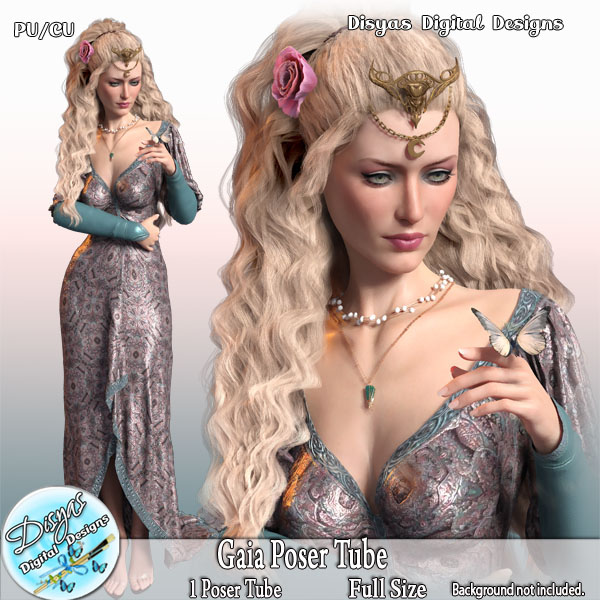(image for) GAIA POSER TUBE PACK CU by Disyas