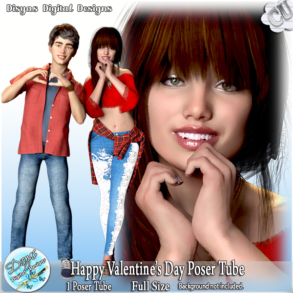 (image for) HAPPY VALENTINE'S DAY TUBE PACK CU - FS