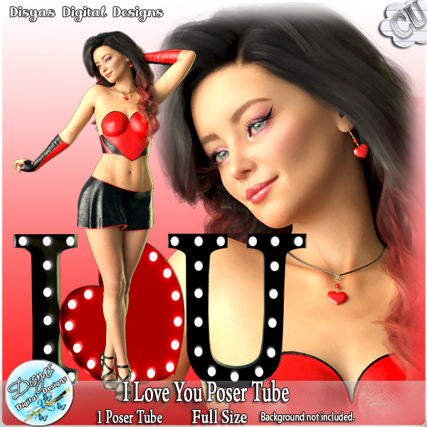 (image for) I LOVE YOU TUBE PACK CU - FS