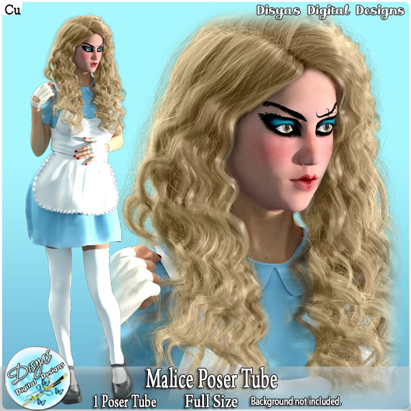 (image for) MALICE IRAY TUBE CU - FS by Disyas