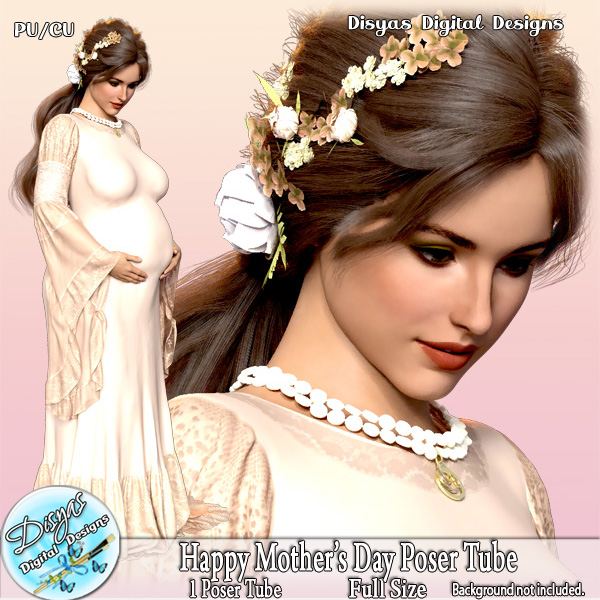 (image for) HAPPY MOTHERS DAY POSER TUBE PACK CU