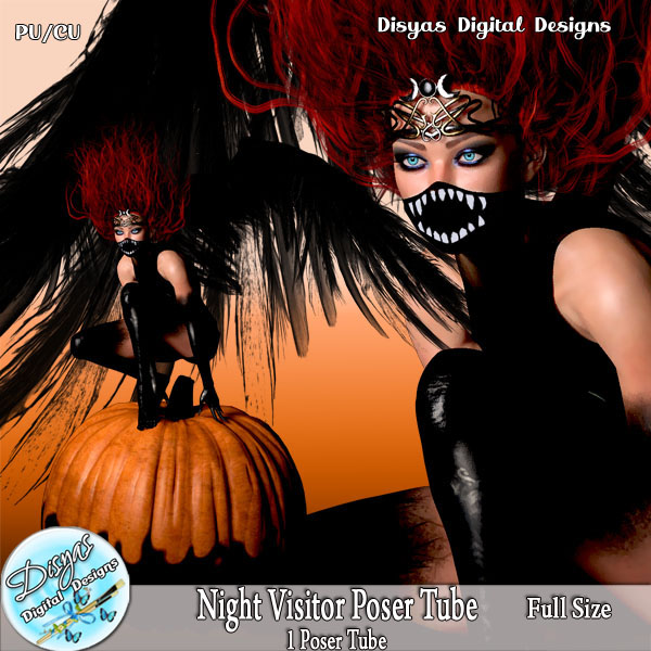 (image for) NIGHT VISITOR POSER TUBE CU - FS
