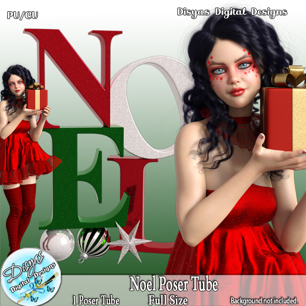 (image for) NOEL POSER TUBE PACK CU - FULL SIZE