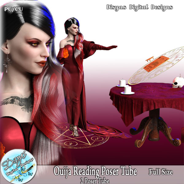 (image for) OUIJA READING POSER TUBE CU - FS