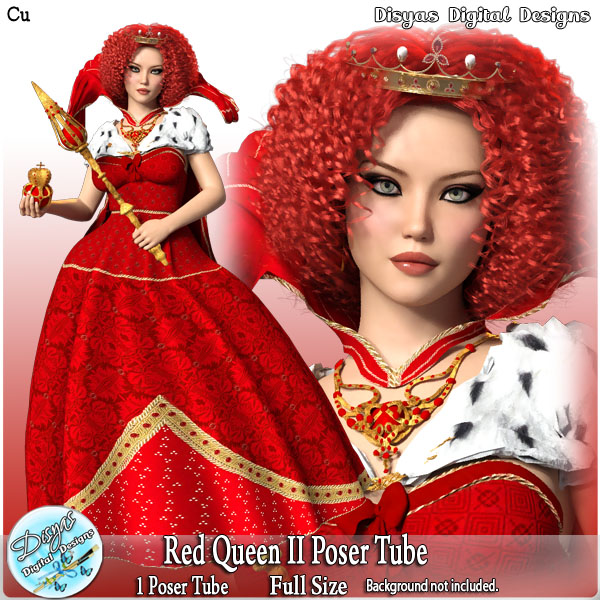 (image for) RED QUEEN IRAY TUBE CU - FS by Disyas