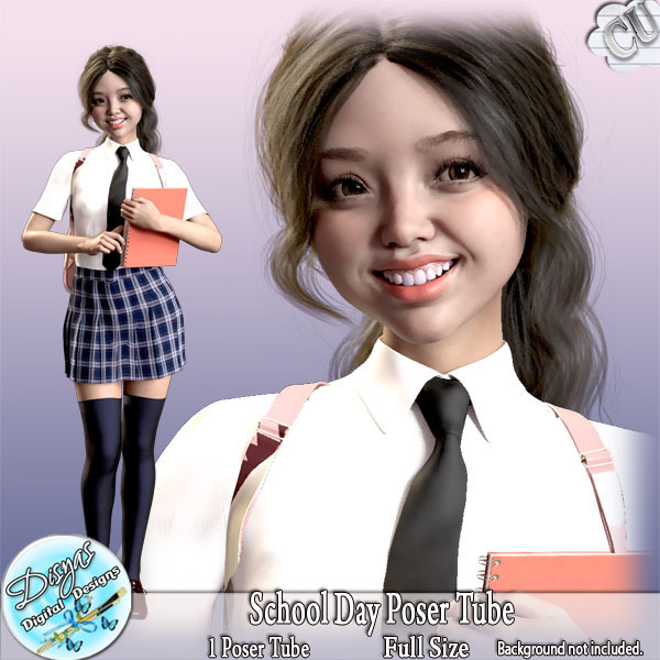 (image for) SCHOOL DAY POSER TUBE CU - FS by Disyas