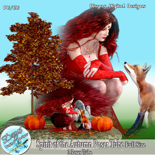 (image for) SPIRIT OF THE AUTUMN POSER TUBE CU - FULL SIZE