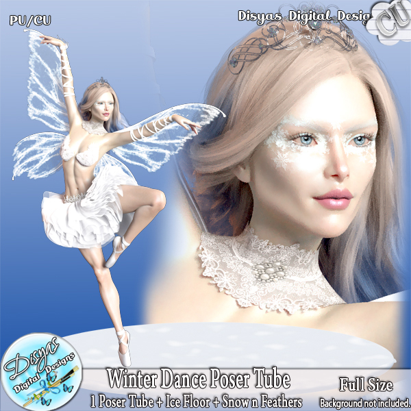 (image for) WINTER DANCE POSER TUBE PACK CU - FS by Disyas