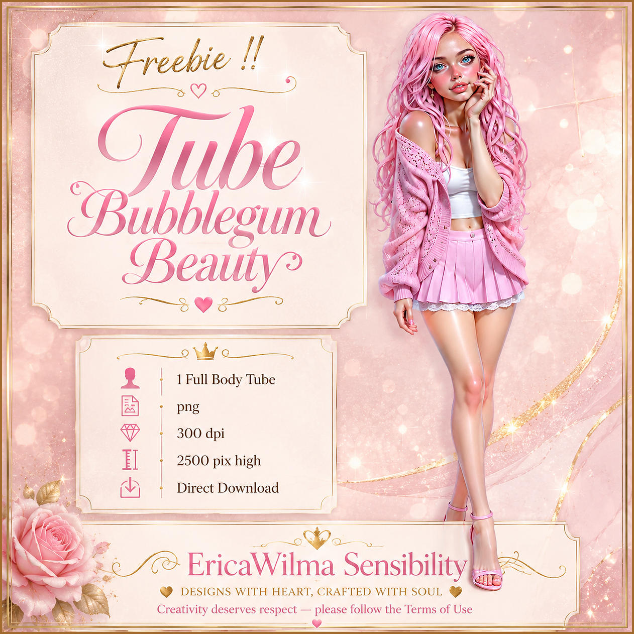 (image for) EW AI Freebie 6 Bubblegum Beauty 2026