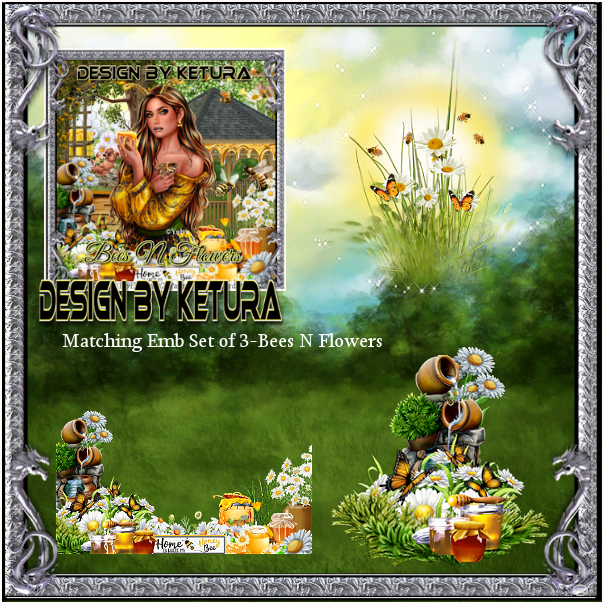 (image for) DBK_BeesNFlowersEMB