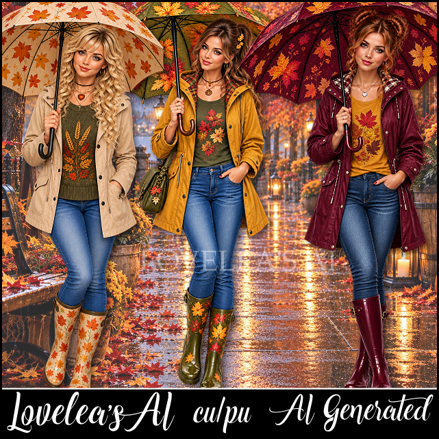 (image for) FALL RAIN SET