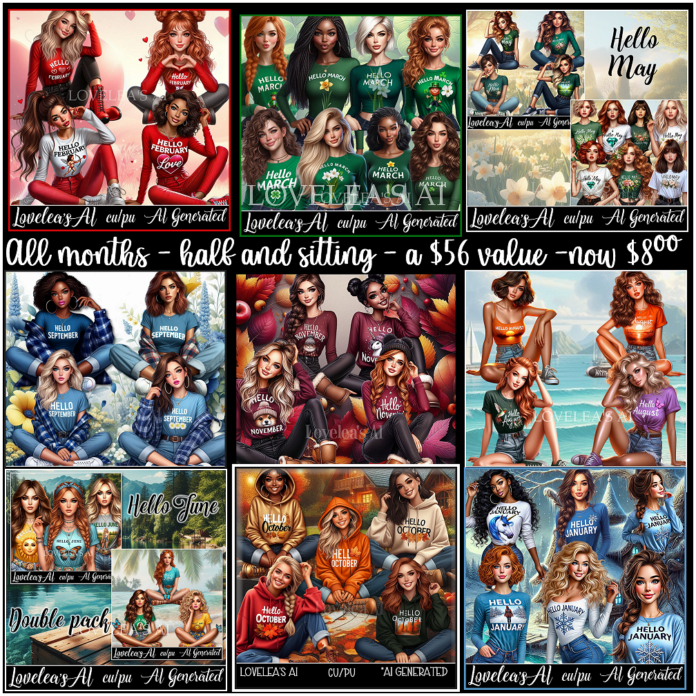(image for) HELLO MONTH - ALL PACKS