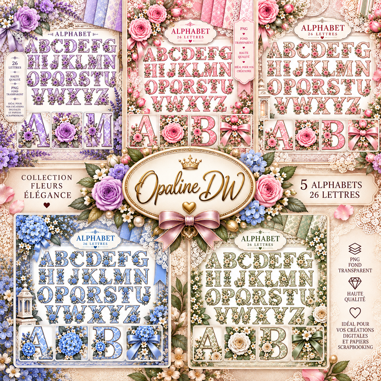 (image for) ODW shabby chic hortensias alphas
