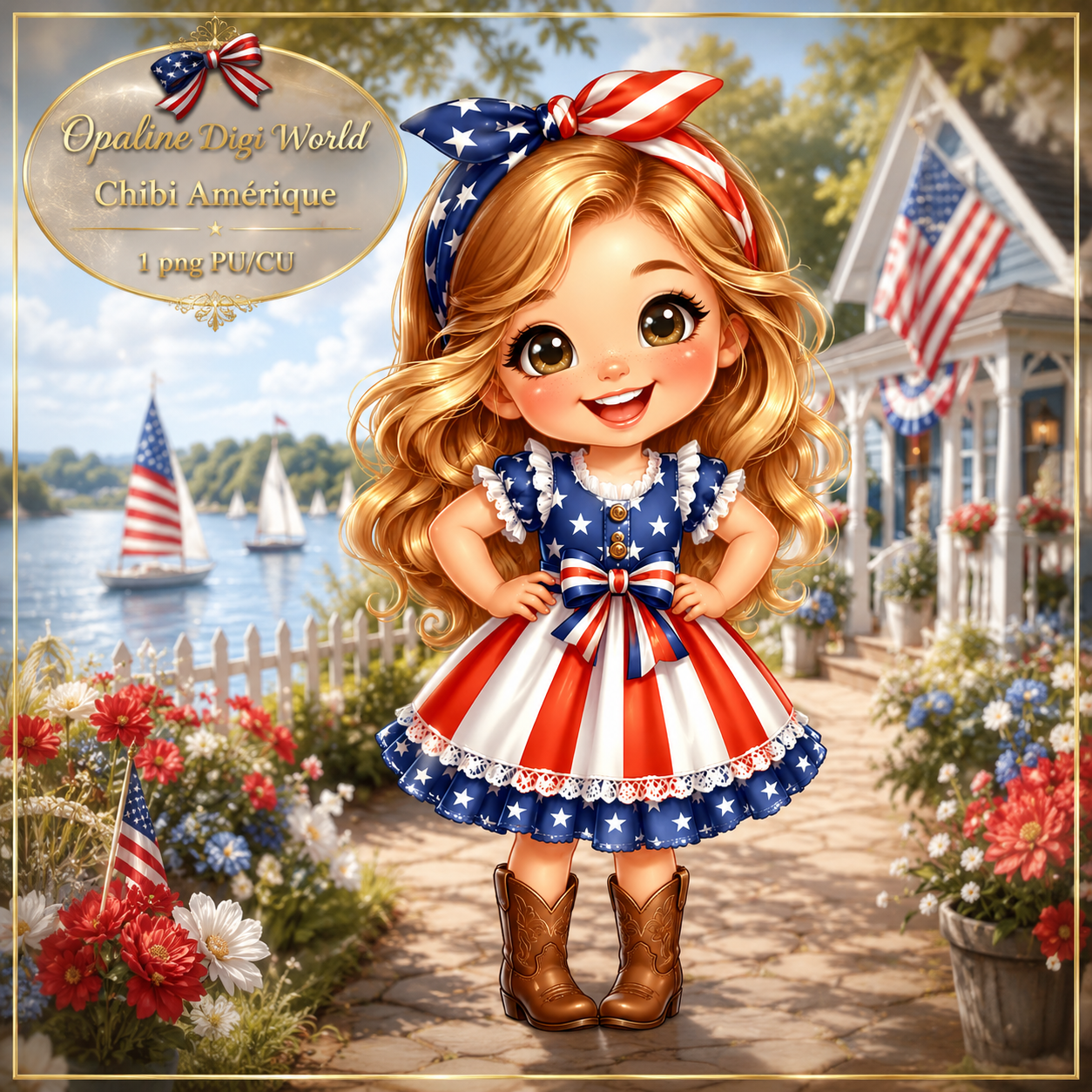 (image for) ODW chibi Amerique