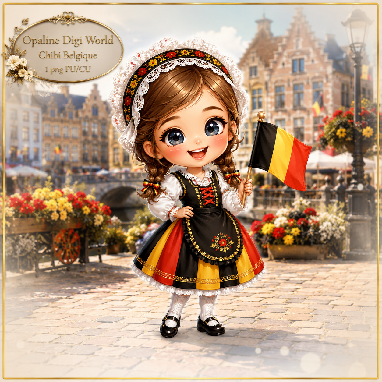 (image for) ODW chibi Belgique