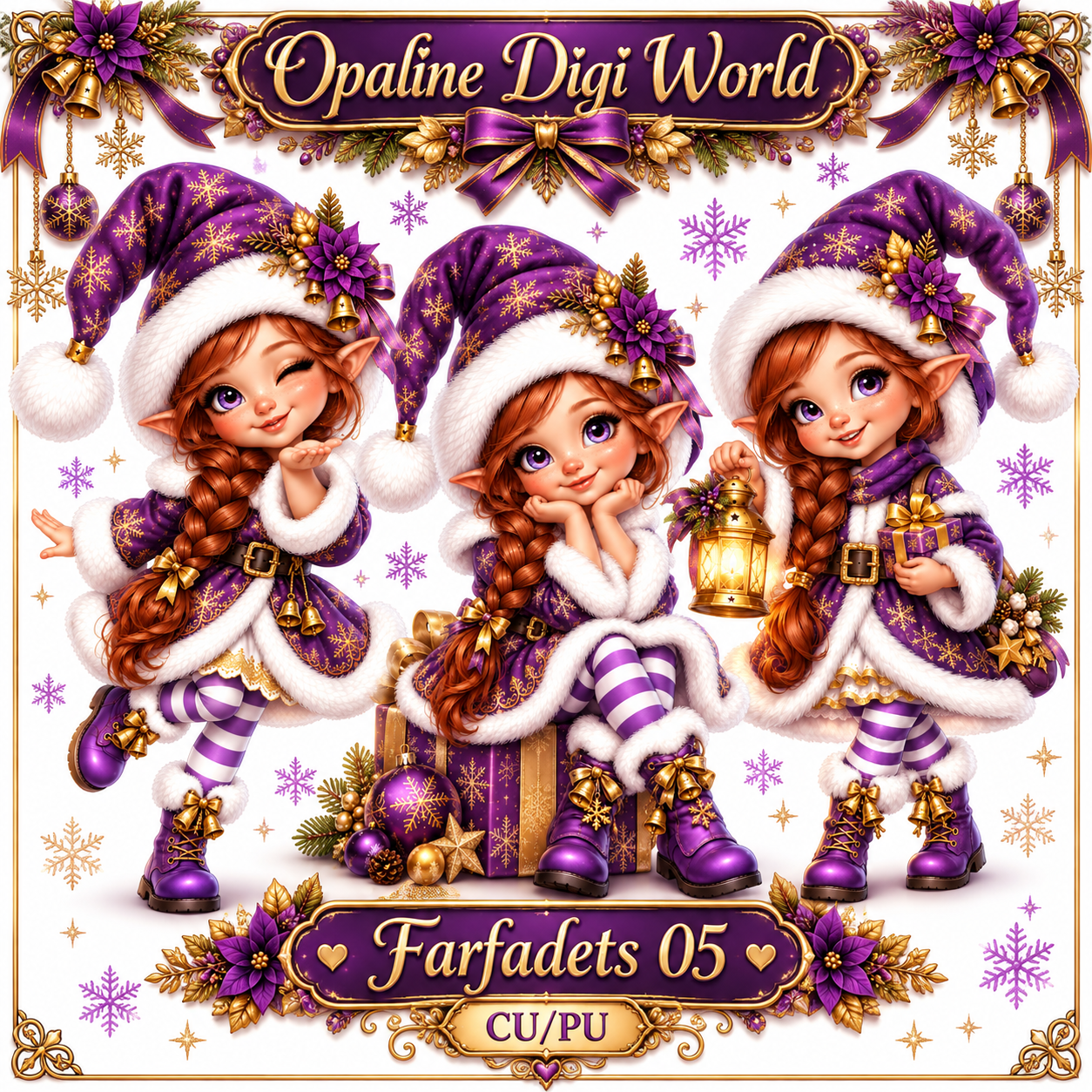 (image for) ODW chibi farfadets 05 xmas