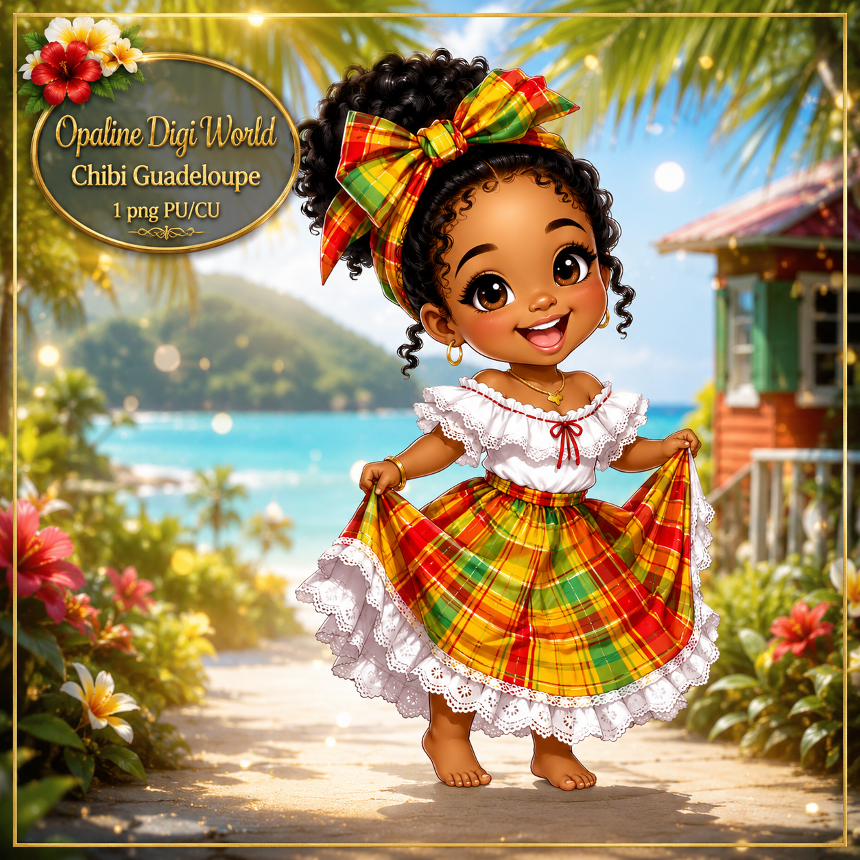 (image for) ODW chibi Guadeloupe