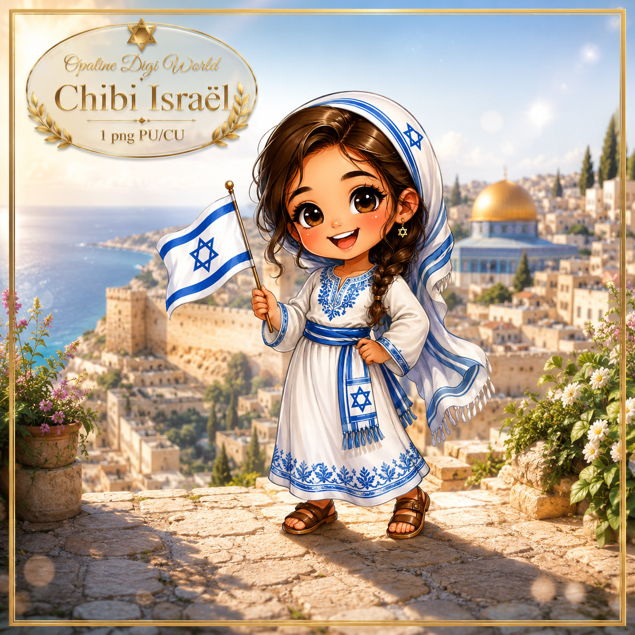 (image for) ODW chibi Israel