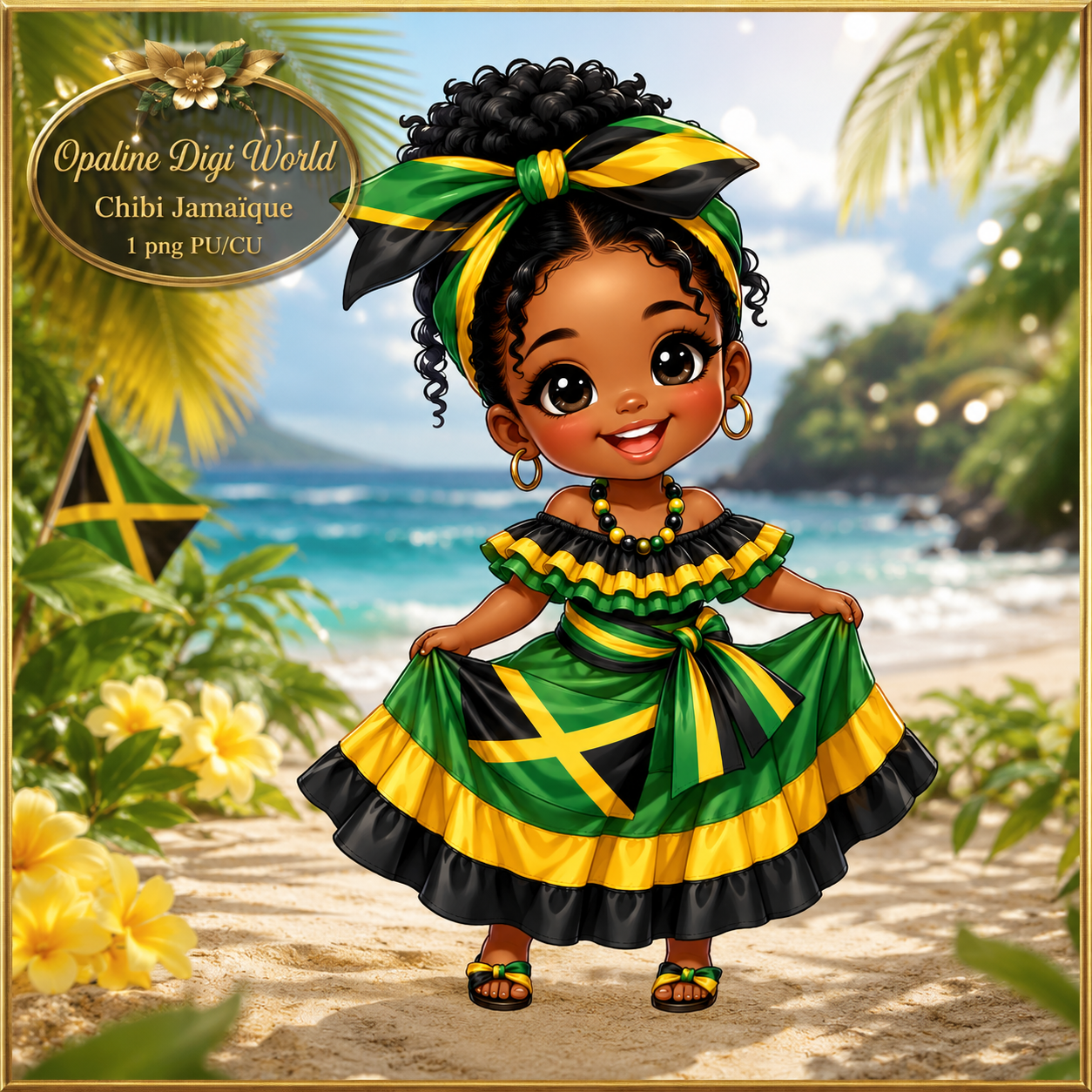 (image for) ODW chibi Jamaique