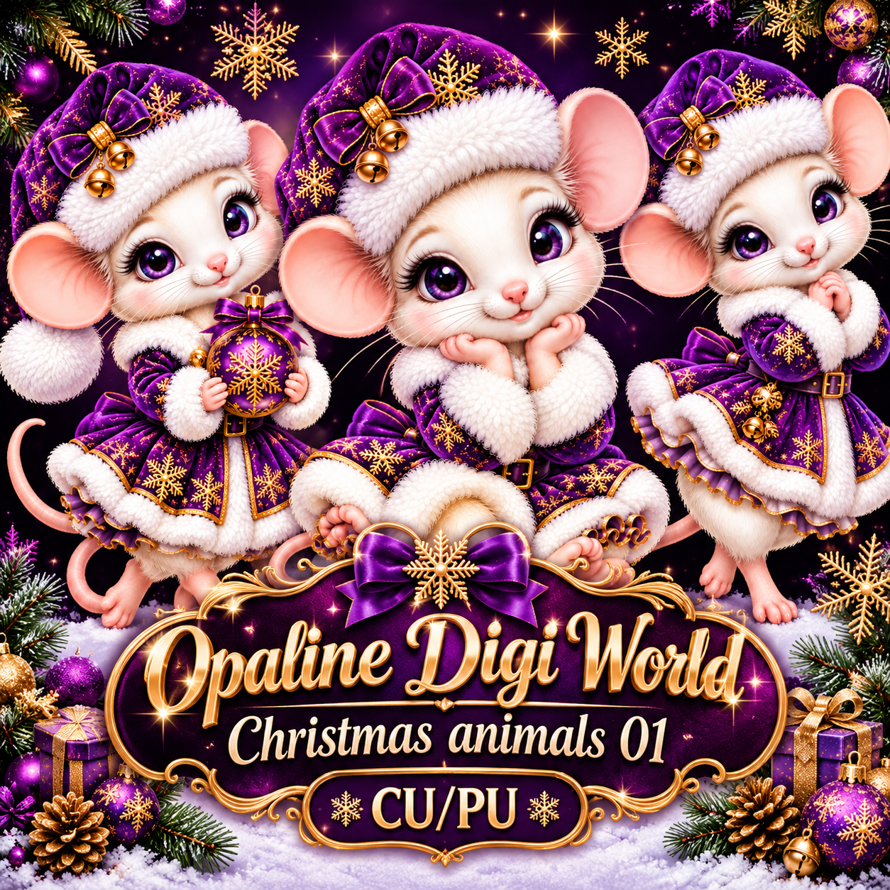 (image for) ODW christmas animals 01