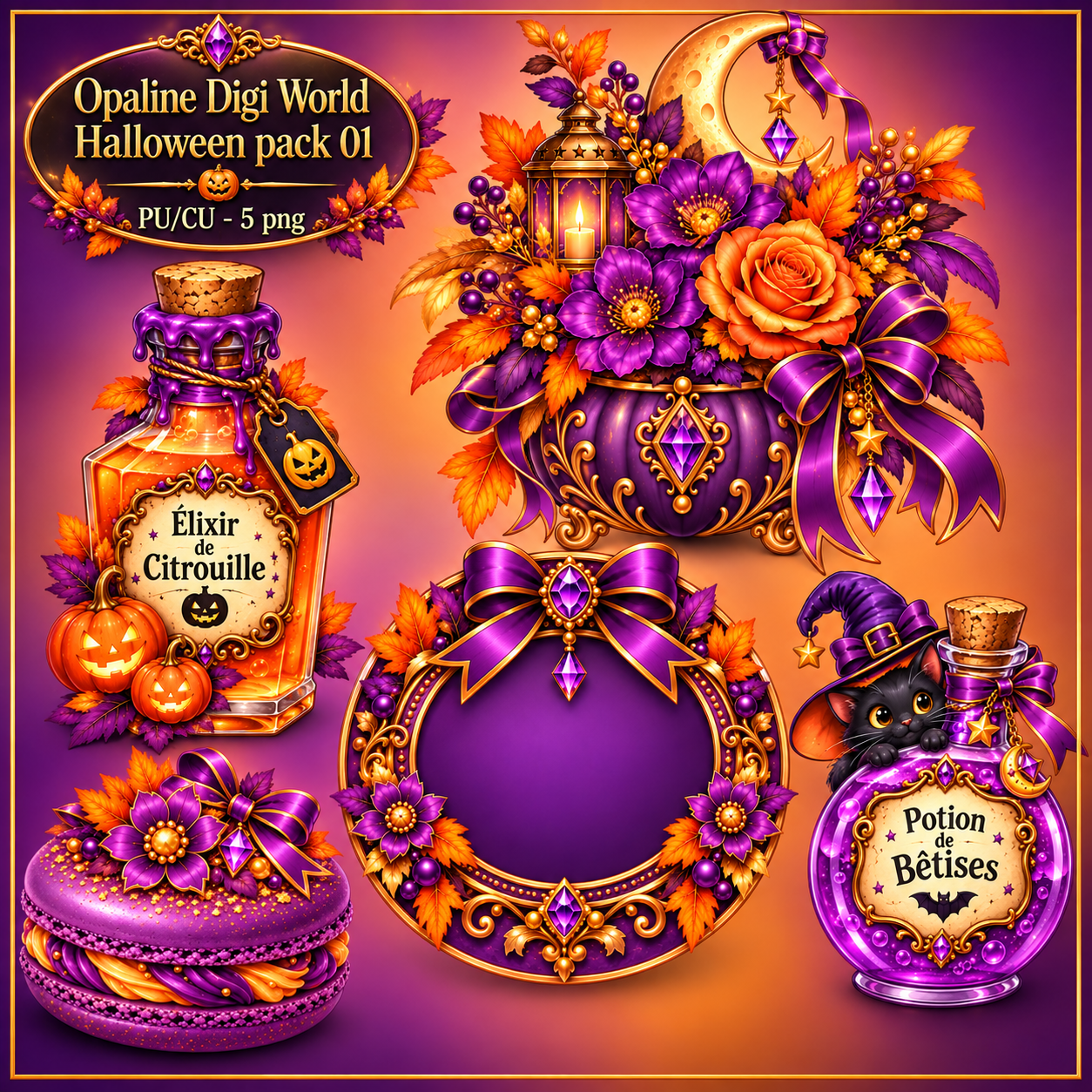 (image for) ODW Halloween elements 01