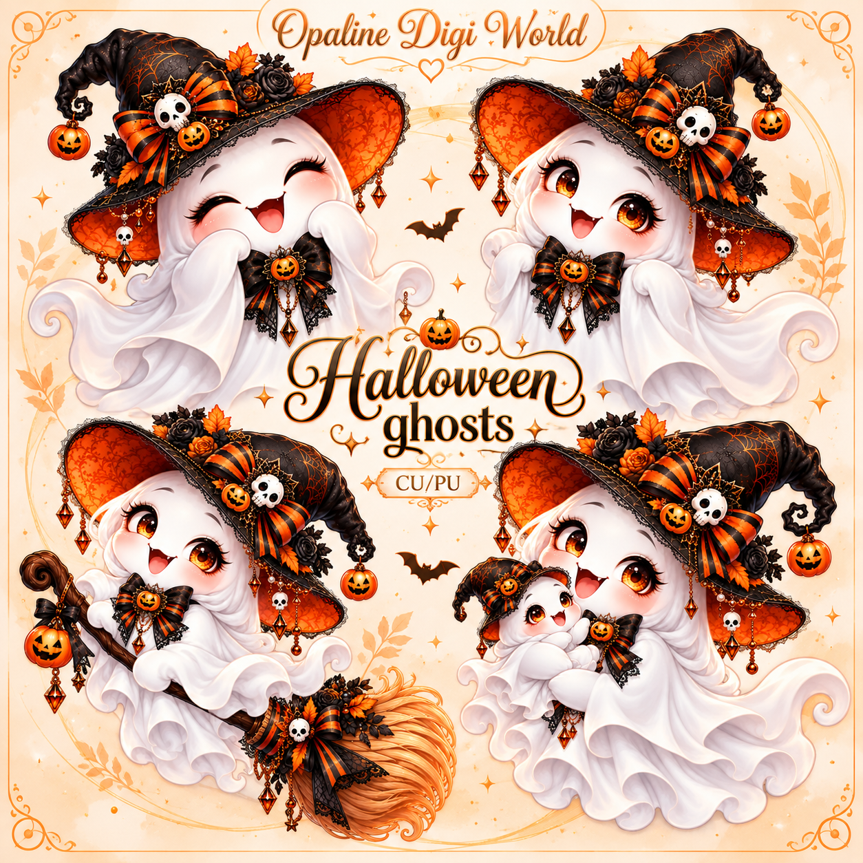 (image for) ODW Halloween ghosts