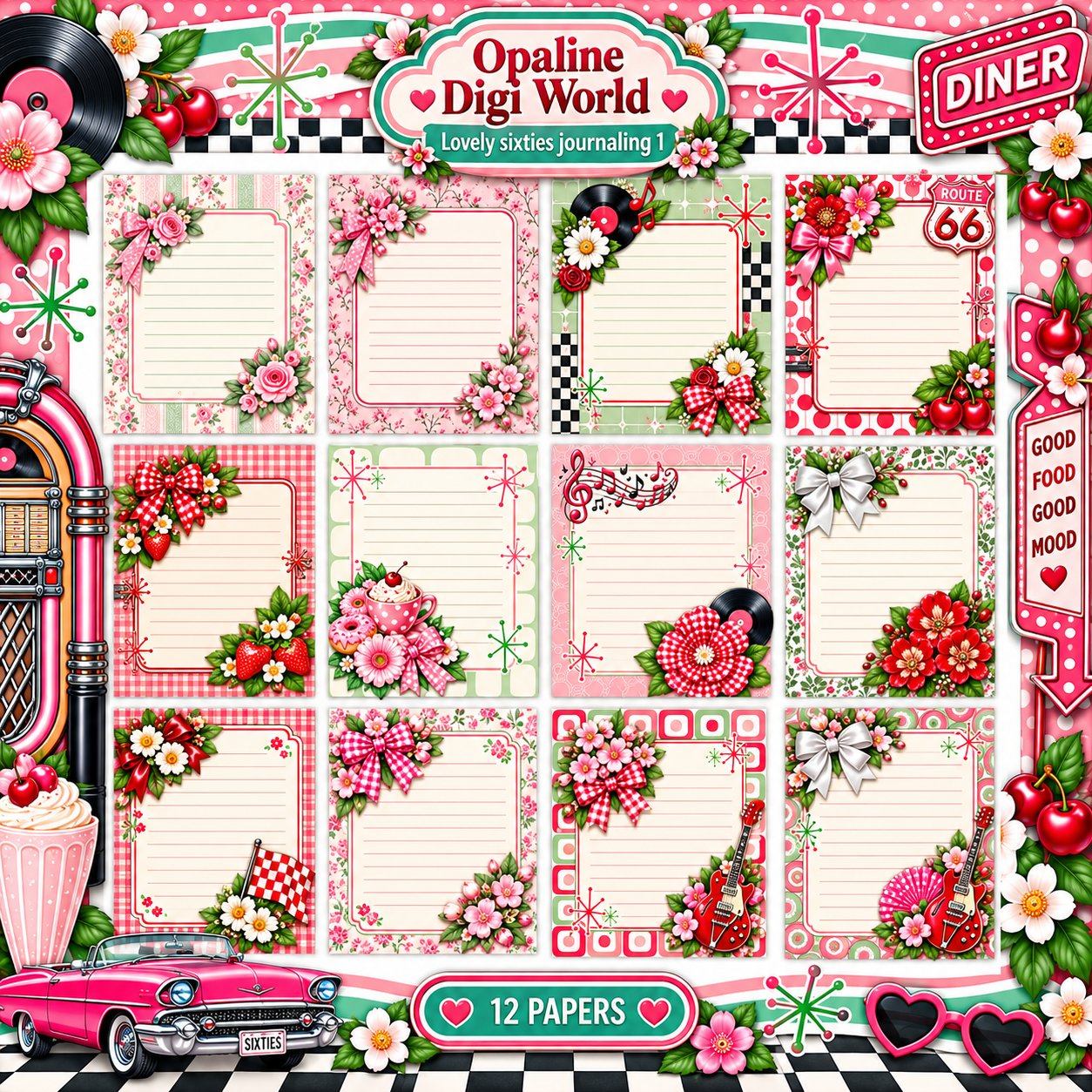 (image for) ODW lovely sixties journaling 01