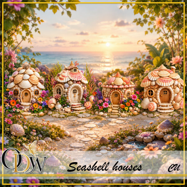 (image for) ODW seashells houses