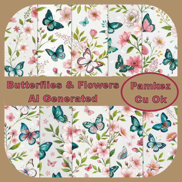 (image for) AI Butterflies & Flowers Papers