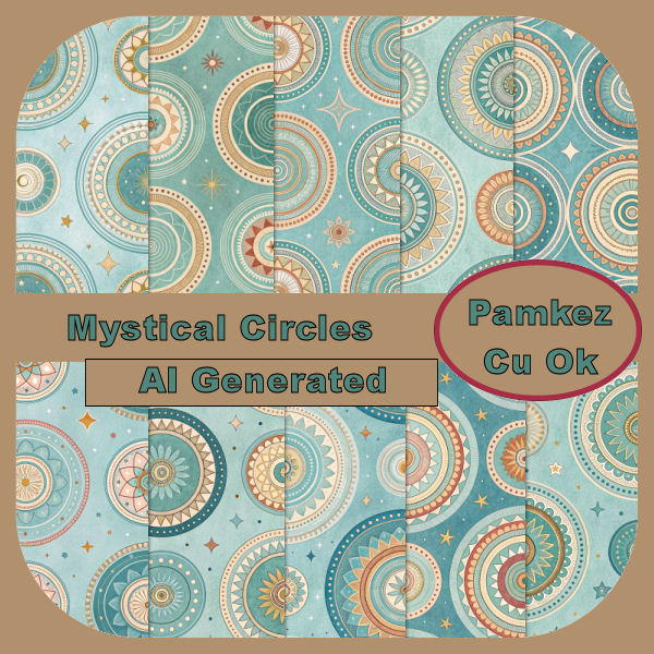 (image for) AI Mystical Circles