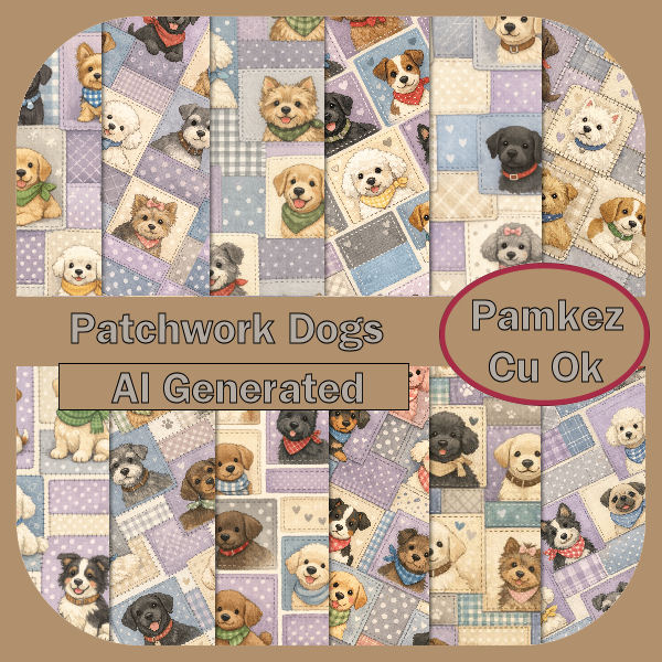(image for) AI Patchwork Dogs Papers