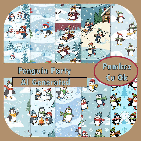 (image for) AI Penguin Party Papers