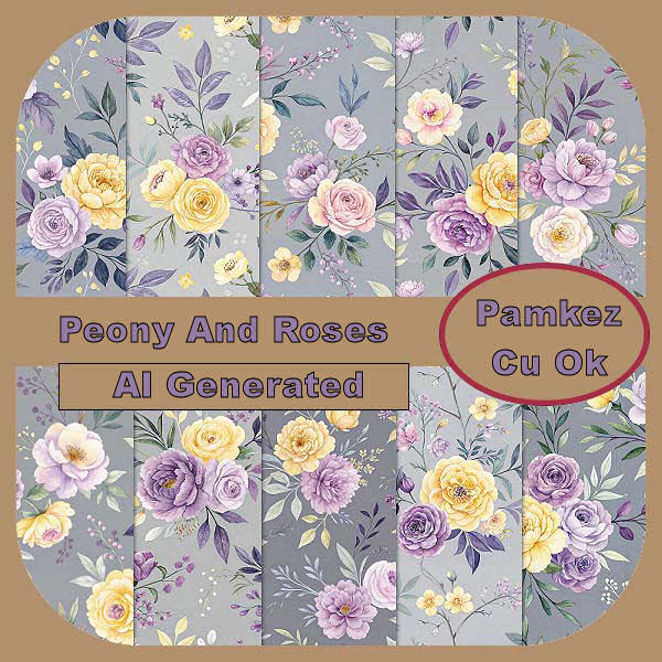 (image for) AI Peony And Roses Papers