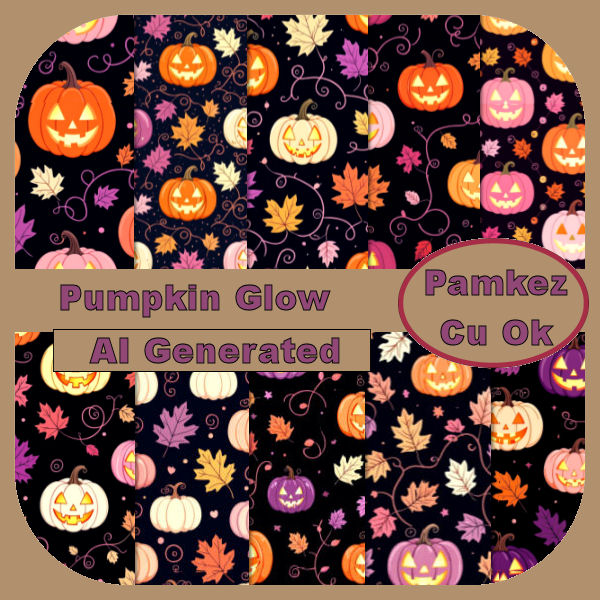 (image for) AI Pumpkin Glow Papers