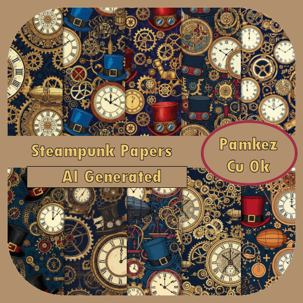 (image for) AI Steampunk Papers