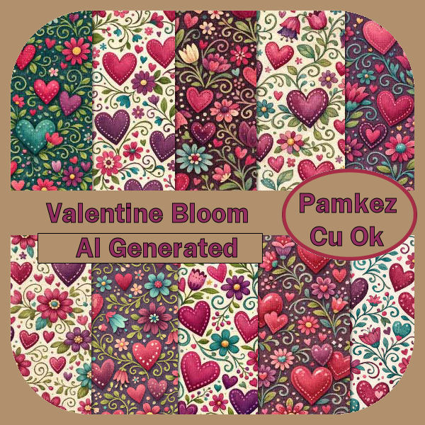 (image for) AI Valentine Bloom Papers